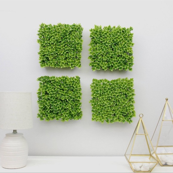 Target Accents Target Bp 4ct Boxwood Greenery Tiles Poshmark